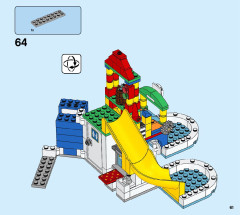 LEGO 40473 instructions page 61 – build guide