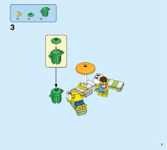 LEGO 40473 instructions page 7 – build guide