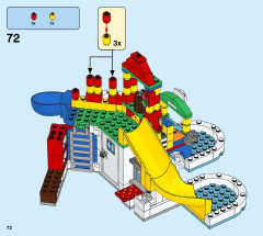 LEGO 40473 instructions page 72 – build guide