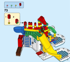 LEGO 40473 instructions page 73 – build guide