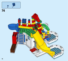 LEGO 40473 instructions page 74 – build guide