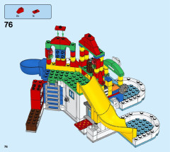 LEGO 40473 instructions page 76 – build guide