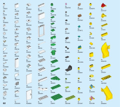 LEGO 40473 instructions page 82 – build guide