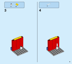 LEGO 40473 instructions page 9 – build guide
