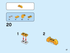 LEGO 40476 instructions page 17 – build guide
