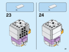 LEGO 40476 instructions page 21 – build guide