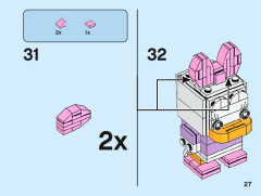 LEGO 40476 instructions page 27 – build guide