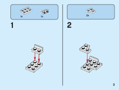 LEGO 40476 instructions page 3 – build guide