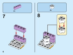 LEGO 40476 instructions page 6 – build guide
