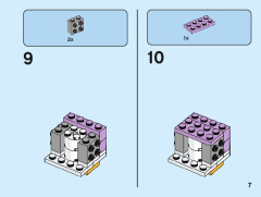 LEGO 40476 instructions page 7 – build guide
