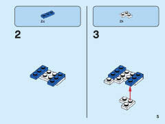 LEGO 40477 instructions page 5 – build guide