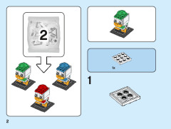 LEGO 40477 instructions page 2 – build guide