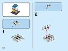 LEGO 40477 instructions page 20 – build guide