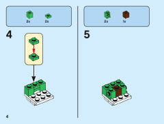LEGO 40477 instructions page 4 – build guide