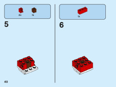 LEGO 40477 instructions page 40 – build guide