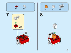 LEGO 40477 instructions page 41 – build guide