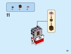 LEGO 40477 instructions page 43 – build guide