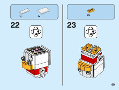 LEGO 40477 instructions page 49 – build guide