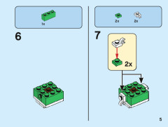 LEGO 40477 instructions page 5 – build guide