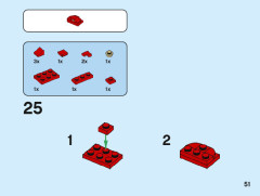 LEGO 40477 instructions page 51 – build guide