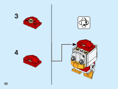 LEGO 40477 instructions page 52 – build guide