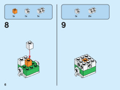 LEGO 40477 instructions page 6 – build guide