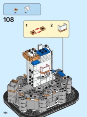 LEGO 40478 instructions page 104 – build guide
