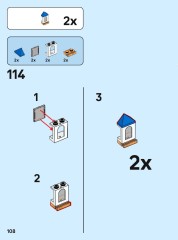 LEGO 40478 instructions page 108 – build guide