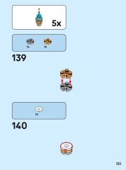 LEGO 40478 instructions page 131 – build guide