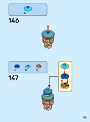 LEGO 40478 instructions page 135 – build guide