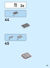 LEGO 40478 instructions page 53 – build guide