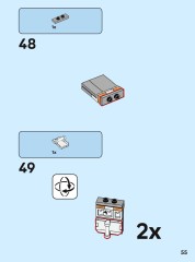 LEGO 40478 instructions page 55 – build guide