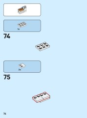 LEGO 40478 instructions page 74 – build guide