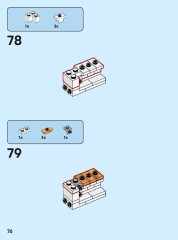 LEGO 40478 instructions page 76 – build guide