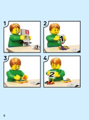 LEGO 40478 instructions page 8 – build guide
