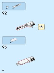 LEGO 40478 instructions page 84 – build guide