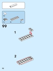 LEGO 40478 instructions page 92 – build guide