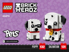 LEGO 40479 instructions page 1 – build guide