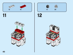 LEGO 40479 instructions page 40 – build guide