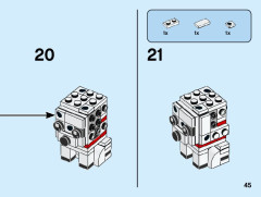 LEGO 40479 instructions page 45 – build guide
