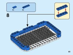 LEGO 40479 instructions page 61 – build guide
