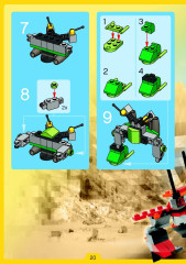 LEGO 4048 instructions page 20 – build guide