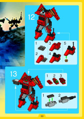 LEGO 4048 instructions page 33 – build guide