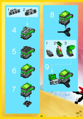 LEGO 4048 instructions page 38 – build guide