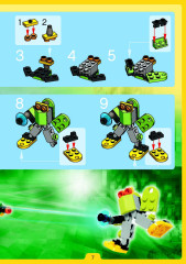 LEGO 4048 instructions page 7 – build guide