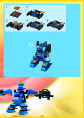 LEGO 4048 instructions page 17 – build guide