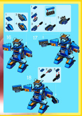 LEGO 4048 instructions page 19 – build guide