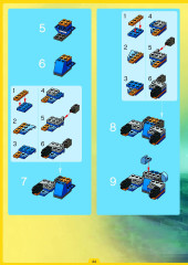 LEGO 4048 instructions page 44 – build guide