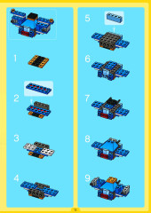 LEGO 4048 instructions page 71 – build guide