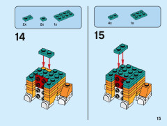 LEGO 40480 instructions page 15 – build guide